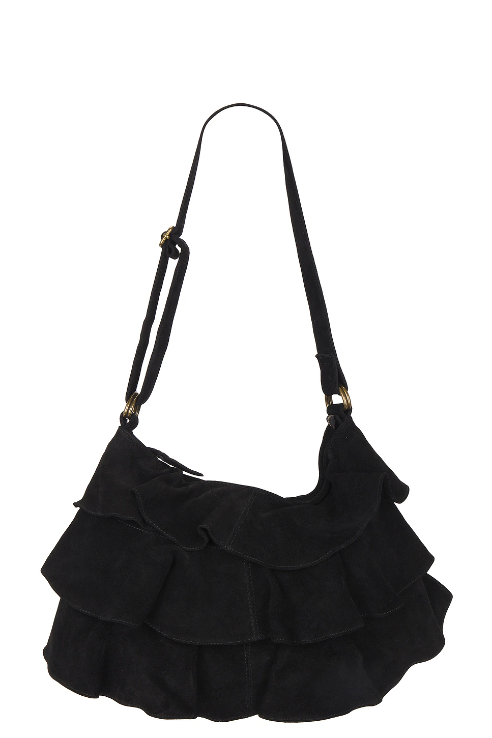 Free People — СУМКА НА ПЛЕЧО RAW RUFFLE