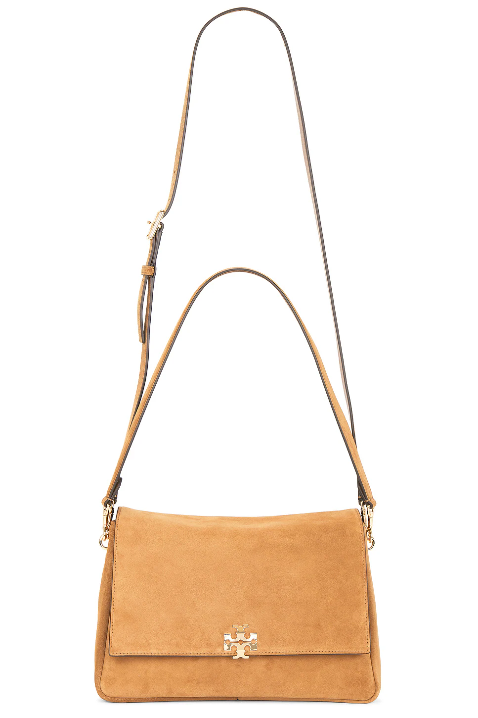 Tory Burch — СУМКА НА ПЛЕЧО SOFT SUEDE