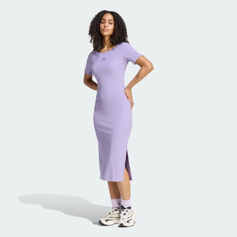 adidas — ADIDAS KIT SMALL LOGO RIB DRESS