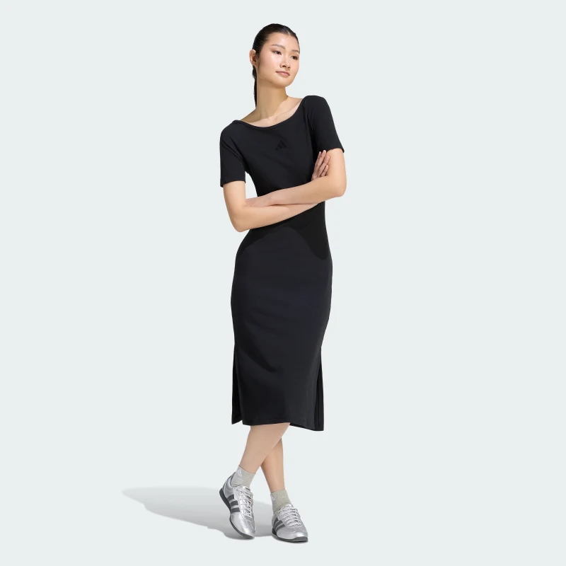 adidas — ADIDAS KIT SMALL LOGO RIB DRESS