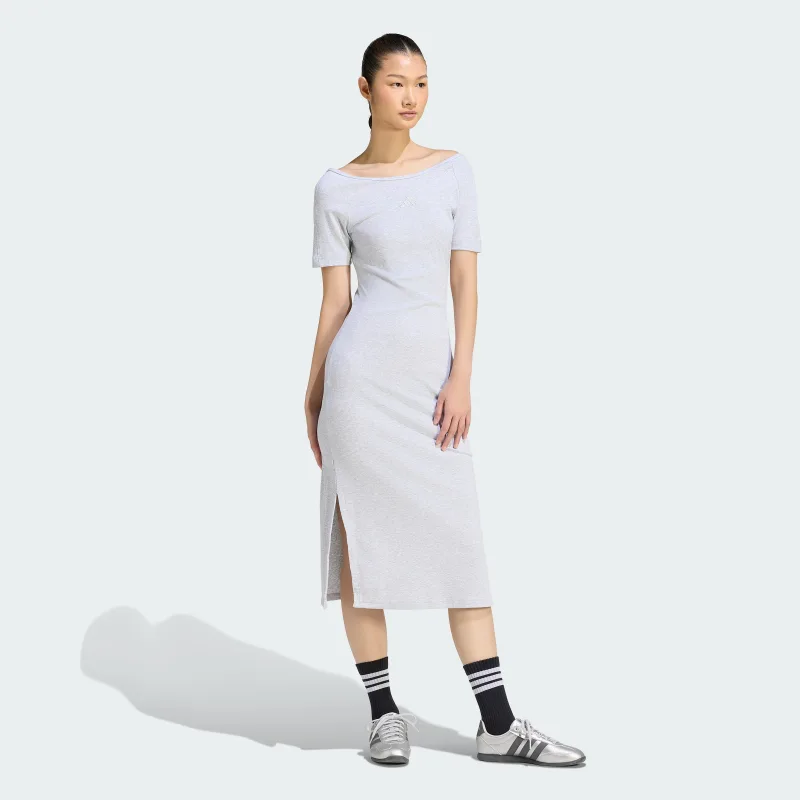 adidas — ADIDAS KIT SMALL LOGO RIB DRESS