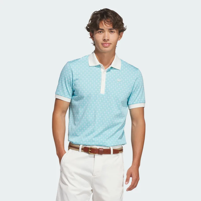 adidas — Originals All Over Trefoil Polo
