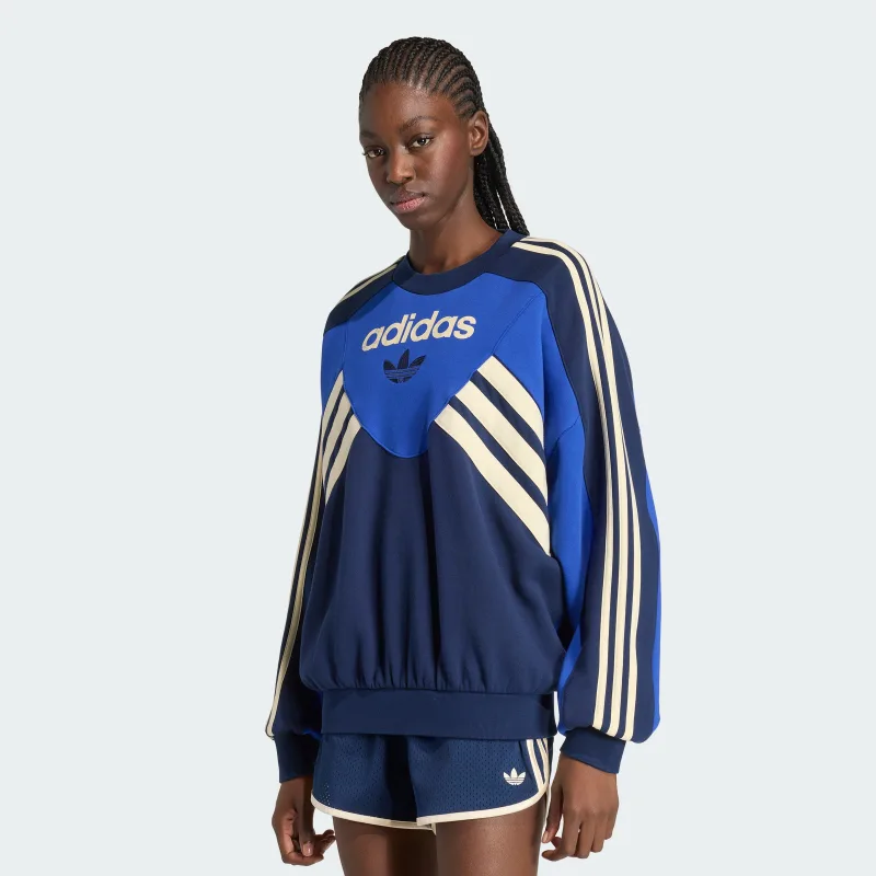 adidas — GARMENT WASHED GRAPHIC CREW Sweatshirt