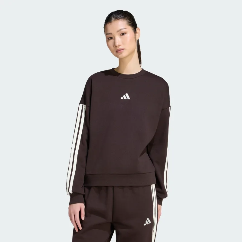 adidas — Essentials 3-Stripes Fleece Sweatshirt