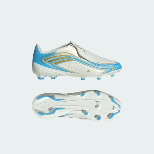 adidas — F50 Messi League Laceless Firm Ground Soccer Cleats Kids