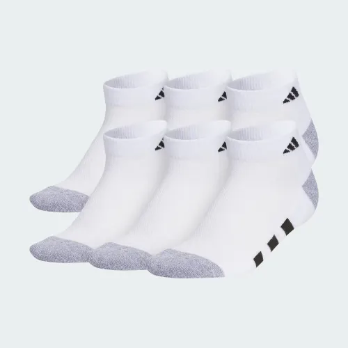 adidas — Athletic Cushioned 6-Pack Low-Cut Socks Kids