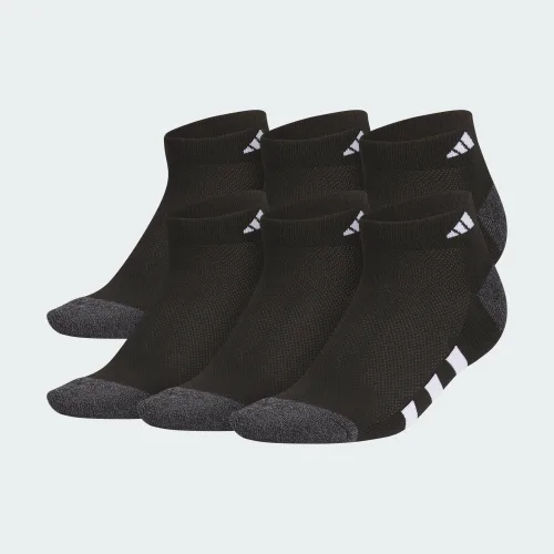 adidas — Athletic Cushioned 6-Pack Low-Cut Socks Kids