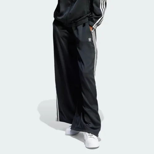 adidas — Adicolor Satin Wide Leg Track Pants