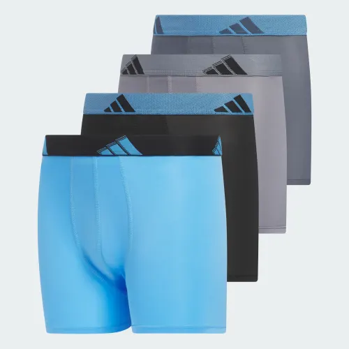 adidas — Microfiber 4-Pack Boxer Brief Kids