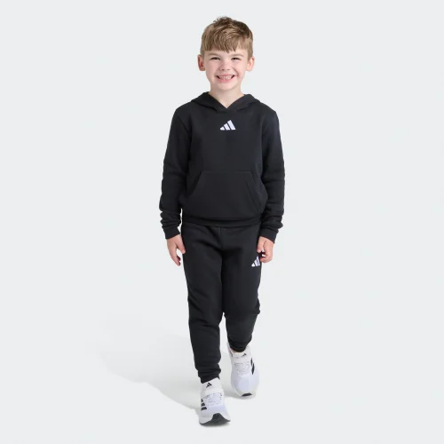 adidas — 2-Piece Long Sleeve Fleece Pullover & Jogger Set