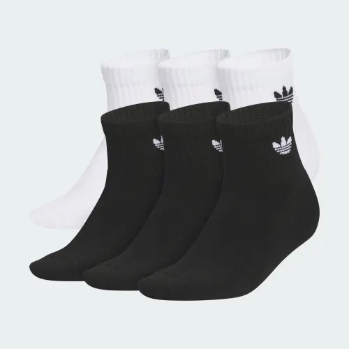 adidas — Youth Originals Trefoil 2.0 6-Pack Quarter Socks