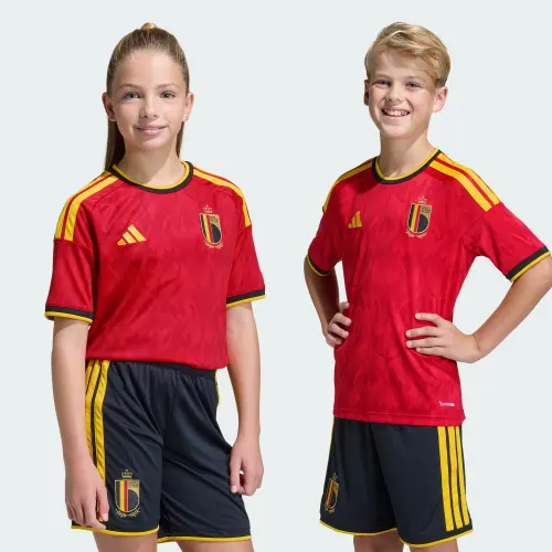 adidas — Belgium 26 Home Kids Jersey