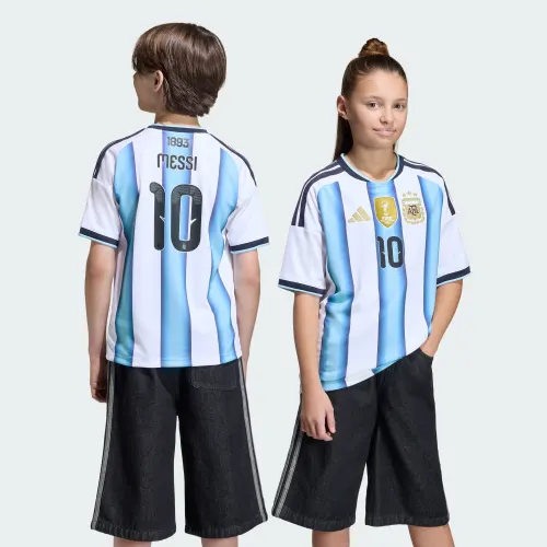 adidas — Argentina 26 Home Messi Kids Jersey