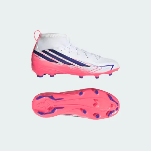 adidas — F50 Hyperfast League Mid Firm Ground Soccer Cleats Kids
