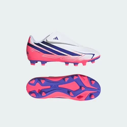 adidas — F50 Hyperfast Club Velcro Firm Ground / Multi Ground Soccer Cleats Kids