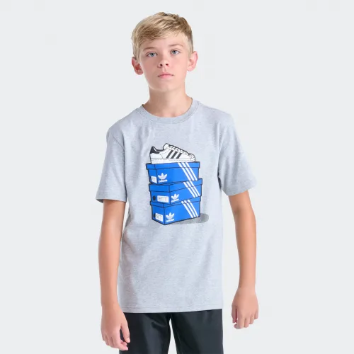 adidas — SHOE BOX HTR TEE