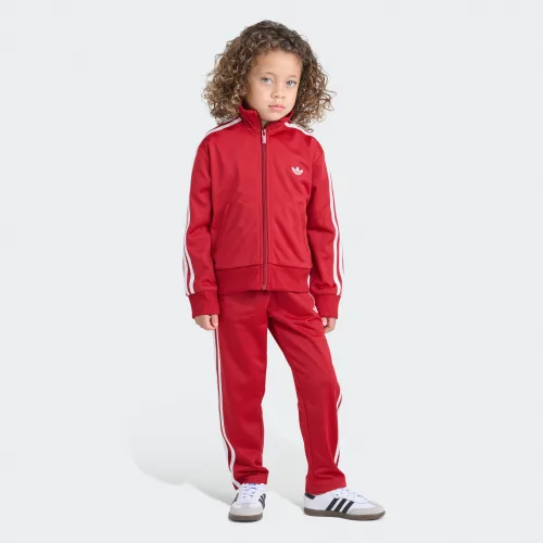 adidas — Originals 2-Piece Long Sleeve Firebird Jacket & Pant Set