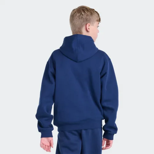 adidas — Originals Long Sleeve Essential Fleece Hooded Pullover