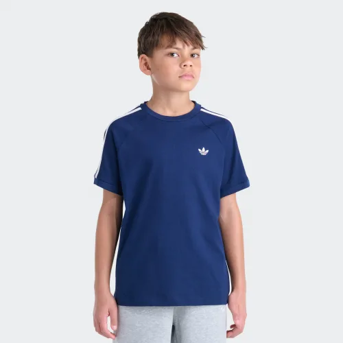 adidas — Originals Short Sleeve 3-Stripe Cali Ringer Tee