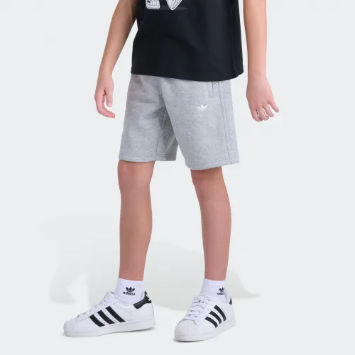 adidas — Elastic Waistband Essentials Fleece Heather Shorts