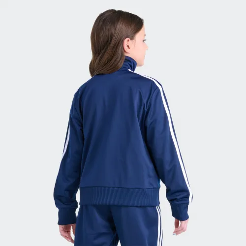 adidas — Originals Long Sleeve Mock Neck Firebird Jacket