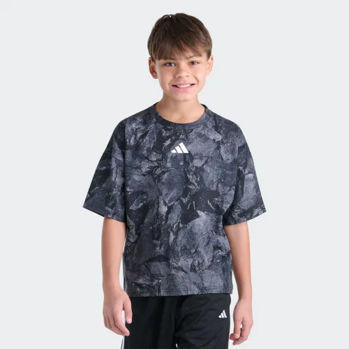 adidas — Short Sleeve Rock Camo Printed Tee