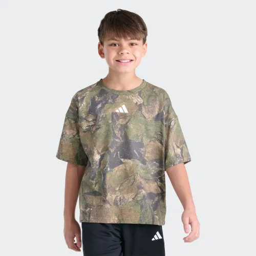 adidas — Short Sleeve Rock Camo Printed Tee
