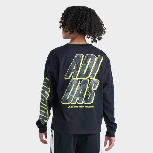 adidas — Long Sleeve Rock Camo Graphic Tee