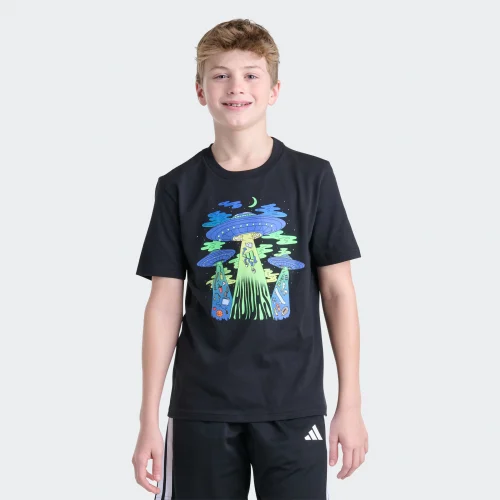 adidas — Short Sleeve Beam Me Up Tee
