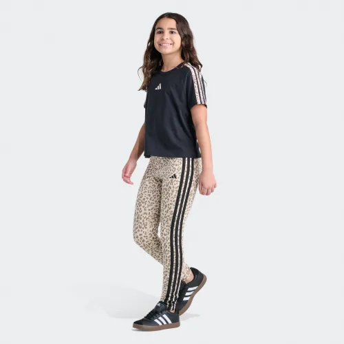 adidas — Detached Waistband 3-Stripes Printed Legging
