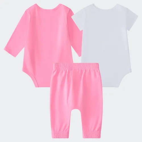 adidas — 3-Piece Long and Short Sleeve Body shirt & Jogger Pant Set