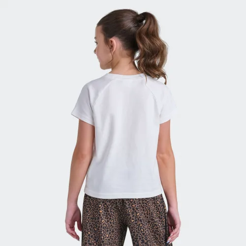 adidas — Short Sleeve Cheetah Trefoil Tee