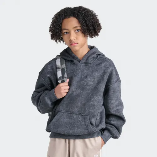 adidas — Originals Long Sleeve Trefoil Wash Hoodie