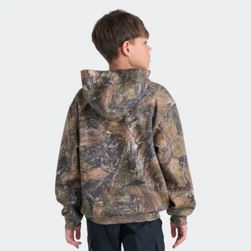 adidas — Long Sleeve Rock Camo Hooded Pullover