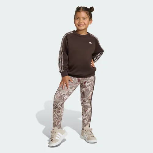 adidas — adidas x Liberty London Oversized Crew and Tights Set
