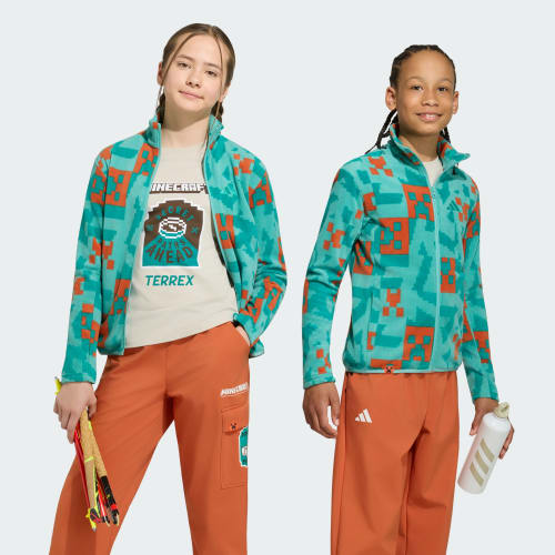 adidas — adidas Minecraft Terrex CLIMAWARM Full-zip Fleece Jacket