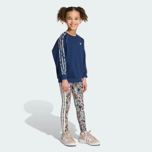 adidas — adidas x Liberty London Oversized Crew and Tights Set