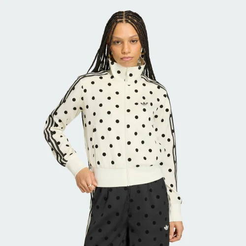 adidas — SATIN POLKA DOTS TT Track Top