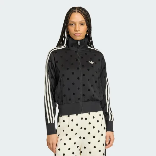 adidas — SATIN POLKA DOTS TT Track Top