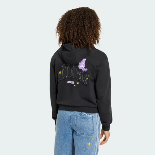 adidas — ADIDAS CARE BEARS BOXY CROPPED HOODIE