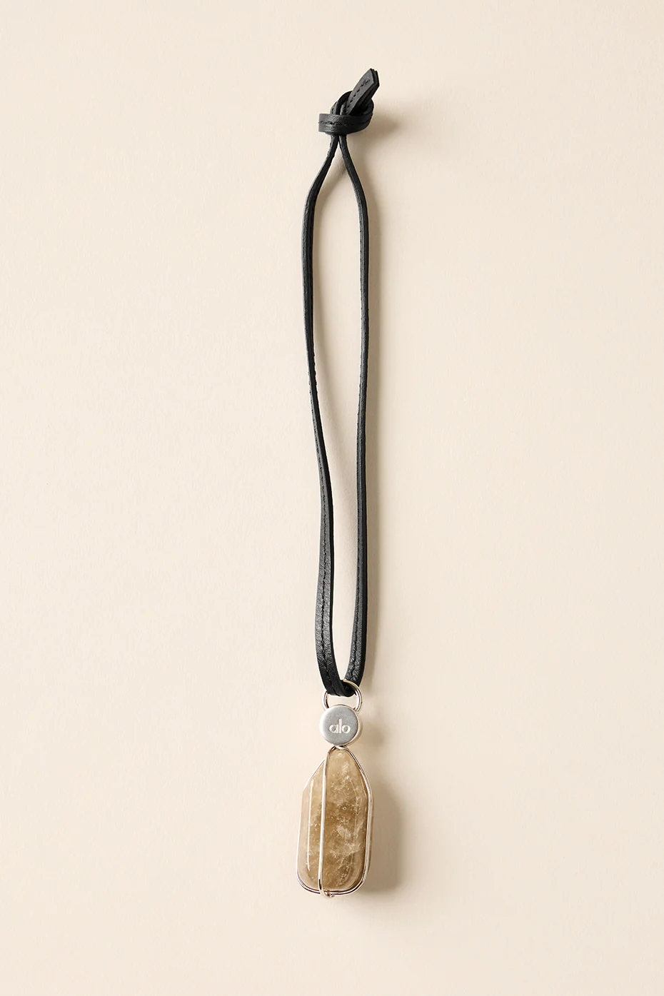 Alo Yoga — ALO Intention Crystal - Smoky Quartz/Chrome