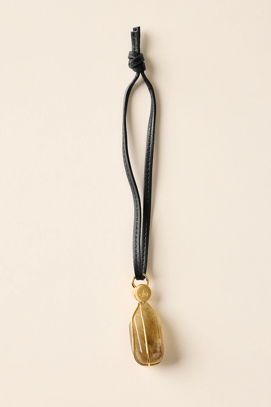 Alo Yoga — ALO Intention Crystal - Smoky Quartz/Gold
