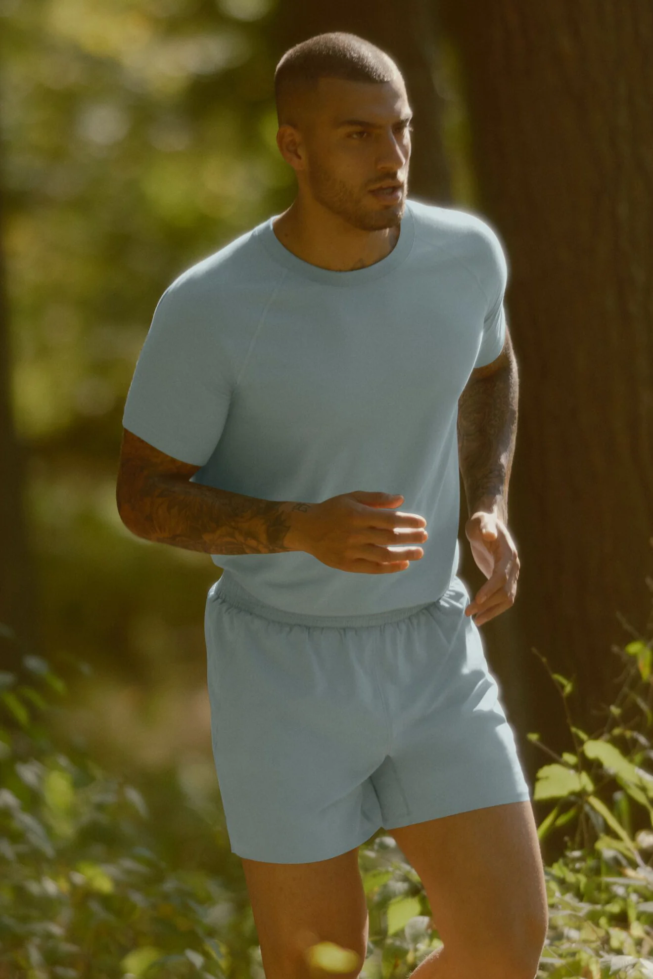 Alo Yoga — ALO Vapor Crewneck Short Sleeve - Dune Grass