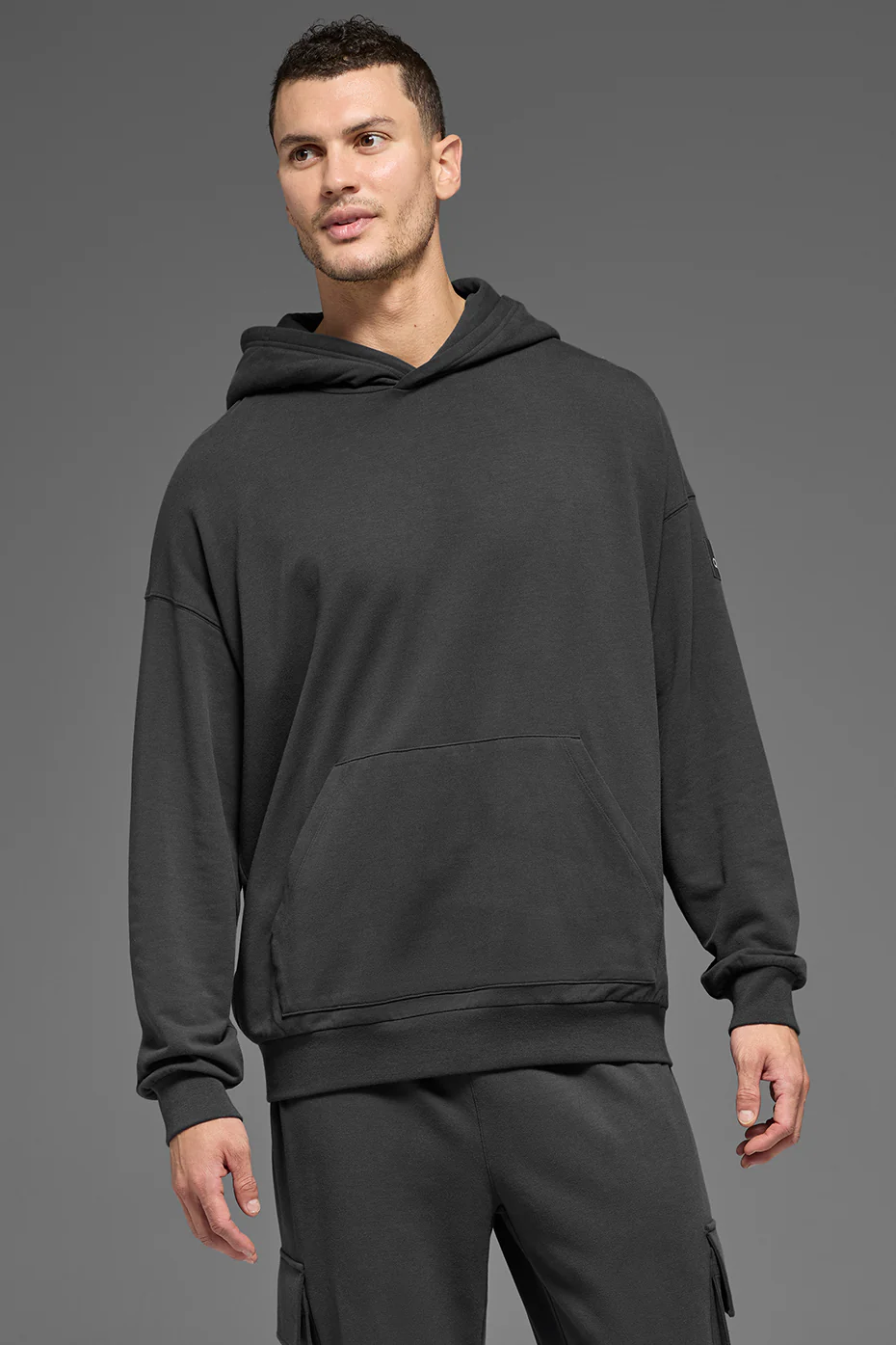 Alo Yoga — Double Take Hoodie - Anthracite