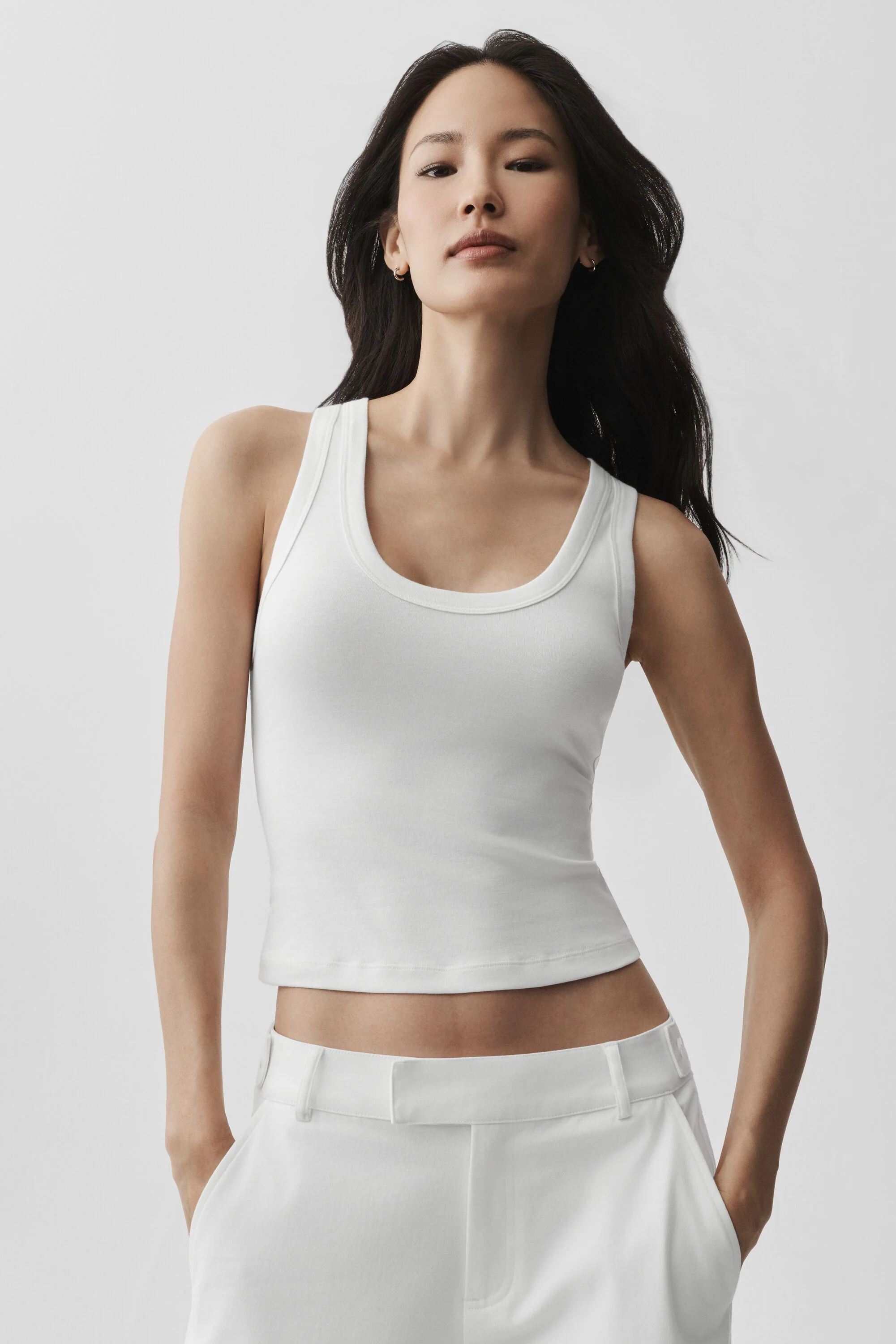 Alo Yoga — Timeless Tank - White