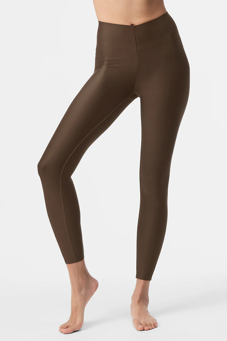 Alo Yoga — Airlift Strength Extreme High-Waist 7/8 Legging - Espresso