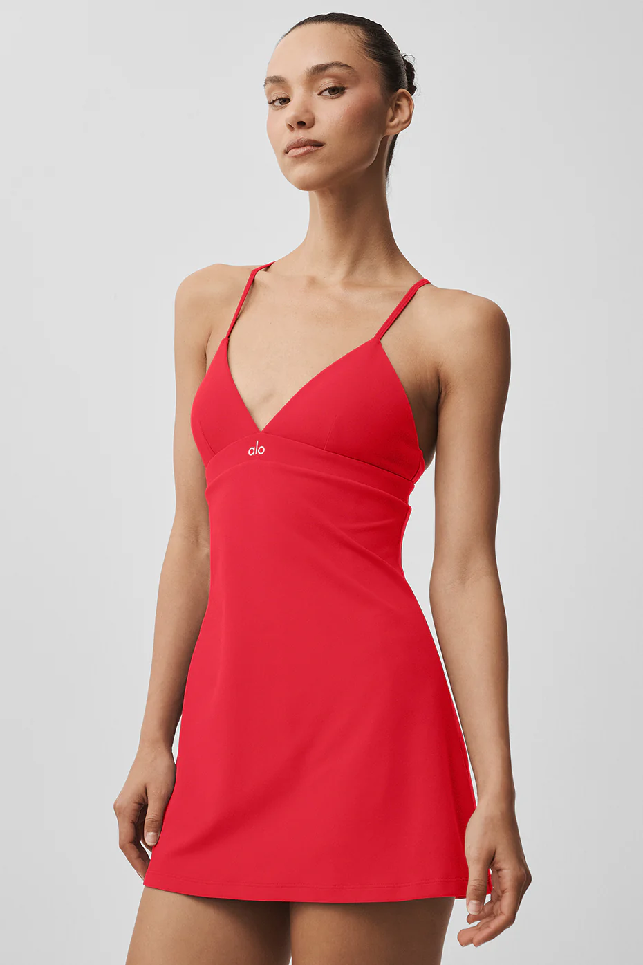 Alo Yoga — Airbrush Splendor Dress - Satsuma Breeze