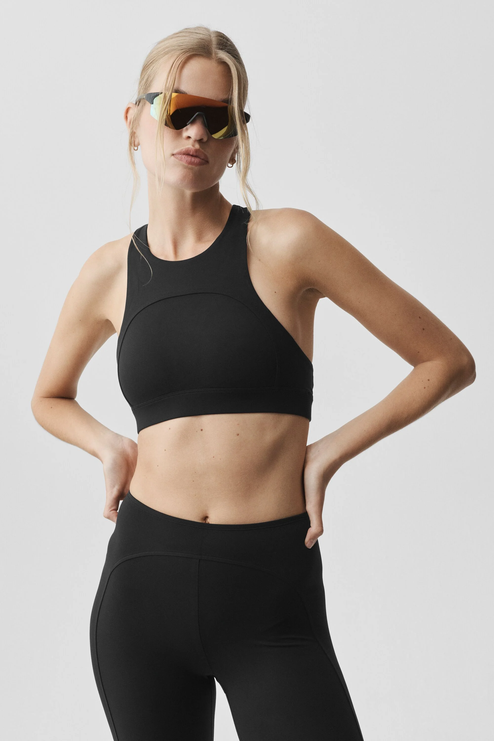 Alo Yoga — ALO Softsculpt Superset Bra - Black
