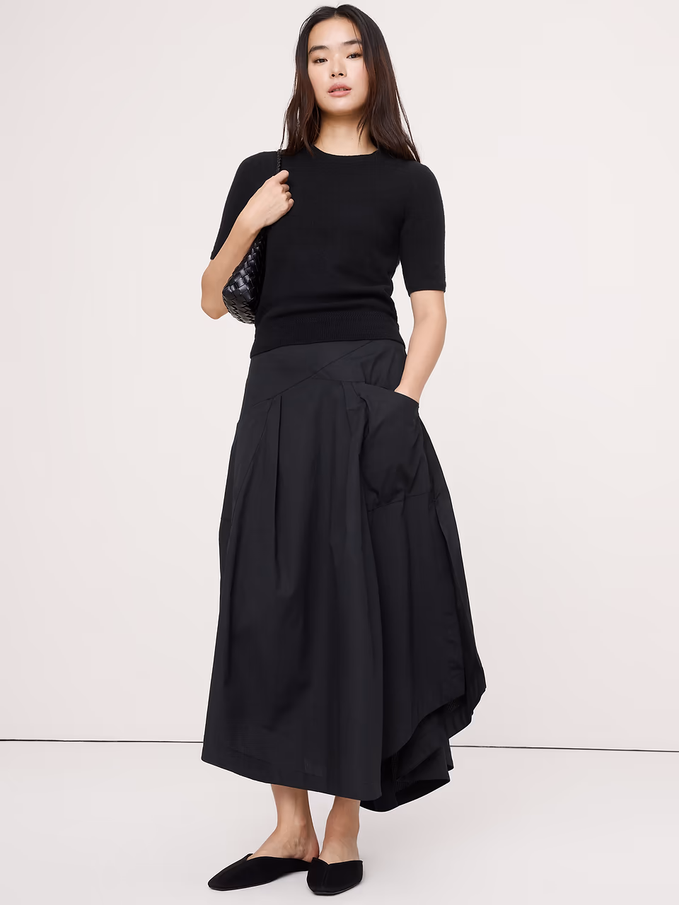 Banana Republic — Lightweight Cashmere Short-Sleeve Sweater