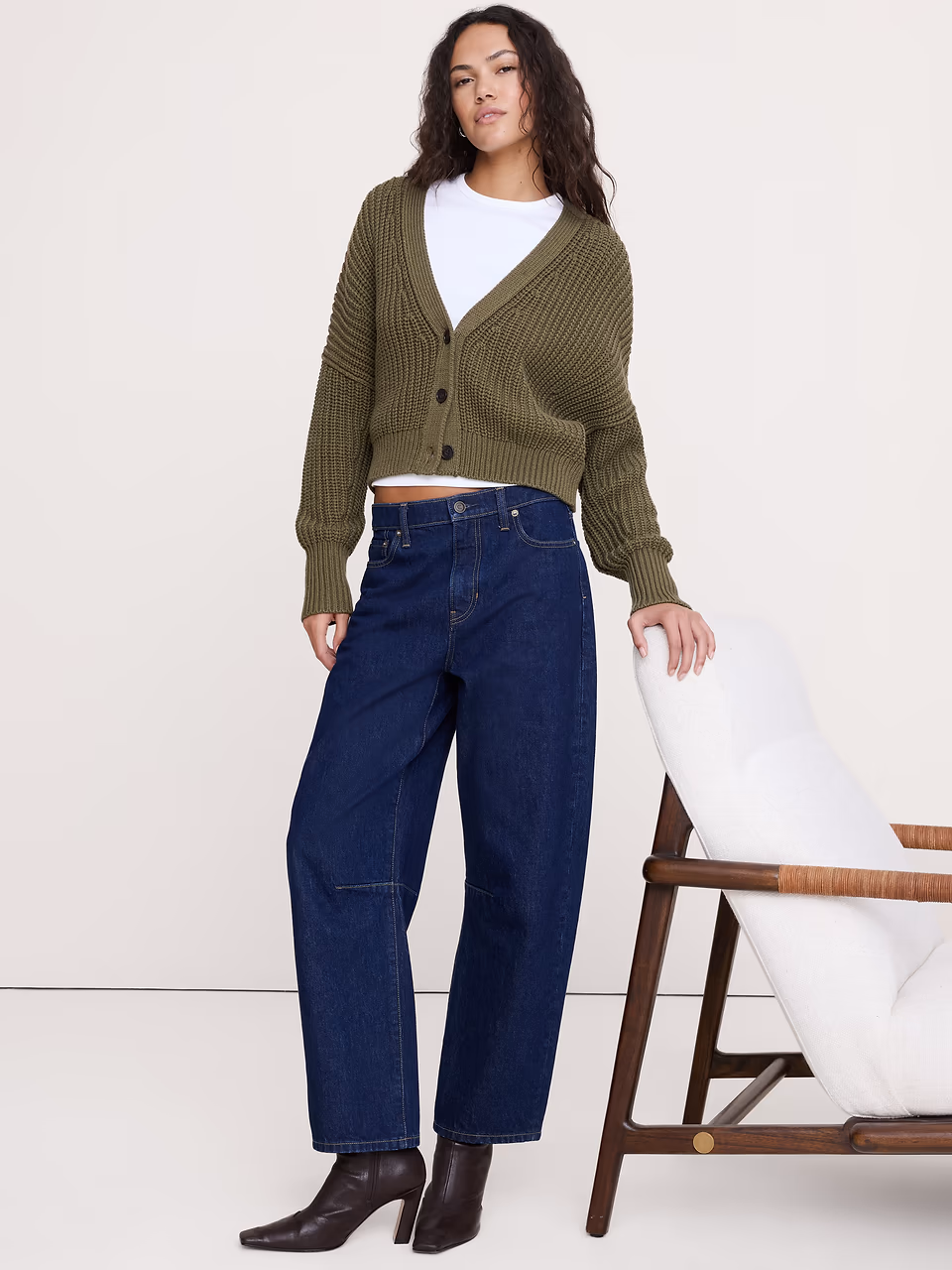 Banana Republic — Chunky Cotton Cardigan